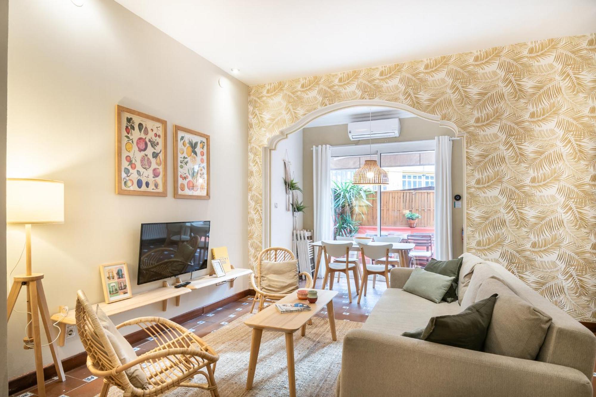 Spacious & Sunny Apt With Terrace In The City Center Barcelona Exterior photo